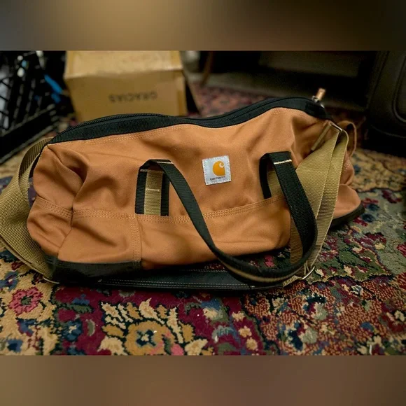 Carhartt Brown Duffel Bag - Picture 1 of 6